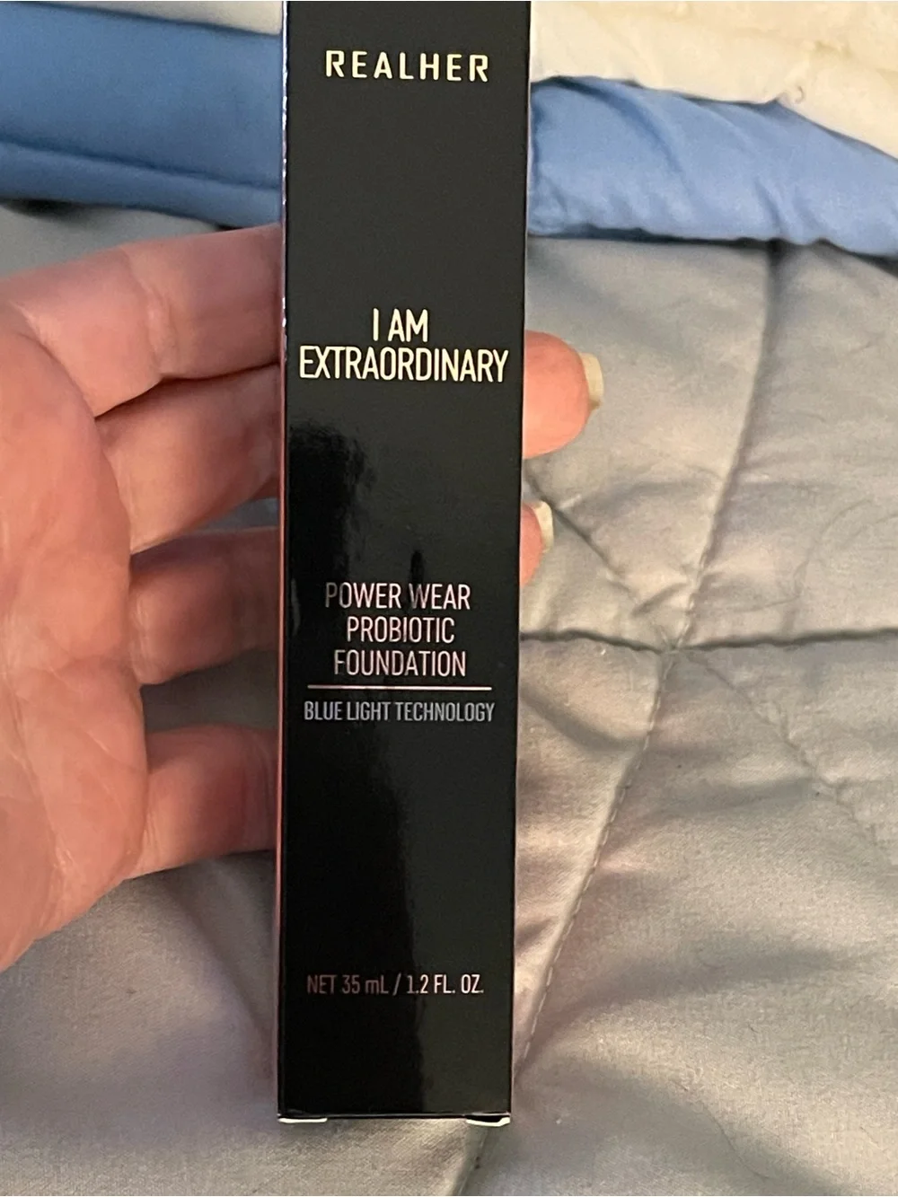 RealHer I Am Extraordinary Power Wear Probiotic Foundation - Porcelain NIB
